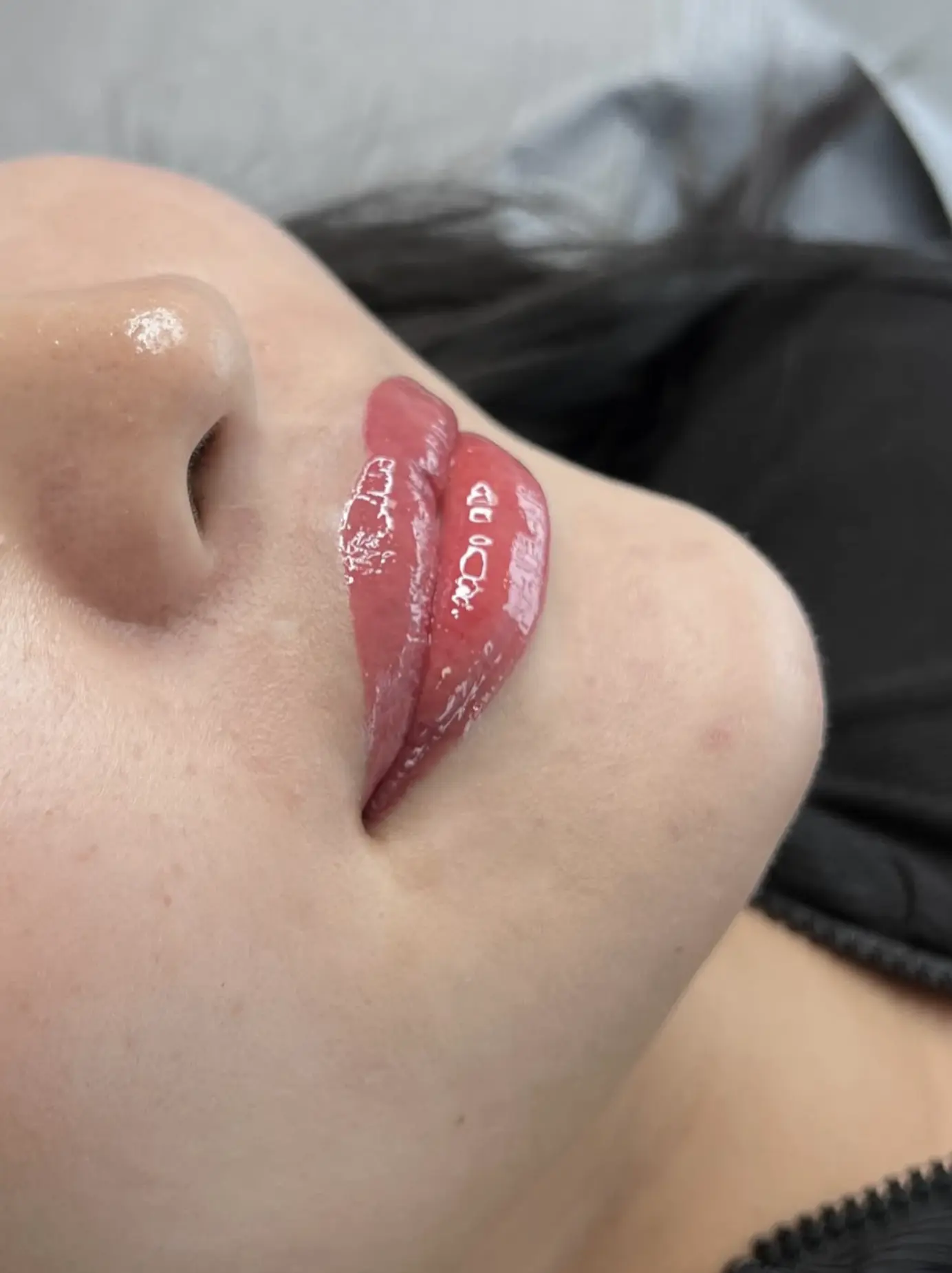 The Chocolate Moose MT | Is A Lip Tattoo A Bad Idea? lip blush healing
